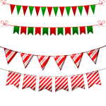 Christmas Bunting Banners Flags