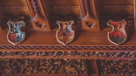 Coat Of Arms In A Castle