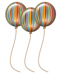 Colorful Prismatic Balloons