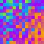Cubes Background Pattern Colorful