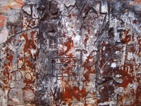 Detail Of Graffiti On Old Fort Wall