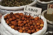 Dried Lemons In Food Market