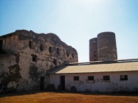 Facade Of Old Barn
