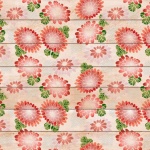 Floral Wood Digital Paper