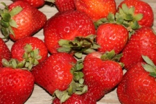 Fresh Strawberries Close-up