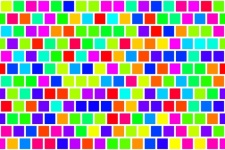 Geometric Cubes Background Colorful