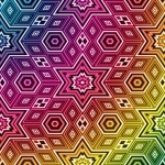 Geometric Pattern Background Colorful