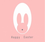Happy Easter Bunny And Egg Clipart