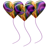 Heart Pattern Balloons