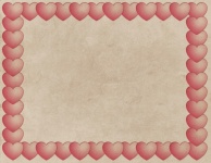Heart Vintage Background Paper