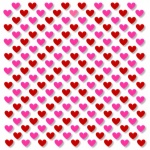 Hearts Pattern Background Paper