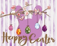 Easter Bunny Poster And Greeting