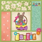 Easter Collage Poster