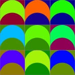 Colorful Geometric Modern Art