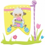 Easter Lamb Poster