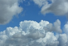 Puffy White Clouds