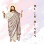 Jesus He Is Risen Illustration
