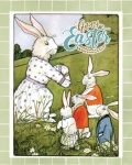 Vintage Easter Poster