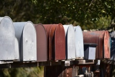 Mailboxes From Back