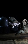 Military Equipment & Steel Helmet