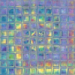 Mosaic Glass Art Background