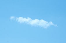 Cloud In The Blue Sky