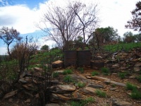 Old Rusted Metal Drums In Nature