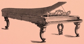 Piano Piano Vintage Art