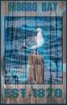 Poster Gull Ocean Travel California