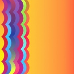Prismatic Bright Colorful Paper