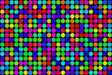Dots Pattern Background Colorful