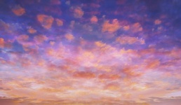 Sunset Sky Clouds Color