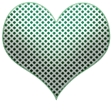 St Patrick Stitched Puffy Hearts