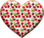Stitched Puffy Hearts
