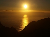 Sunset In The Canary Islands