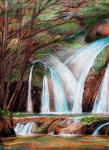 Waterfall Drawing