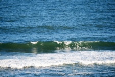 White Crested Waves Rolling