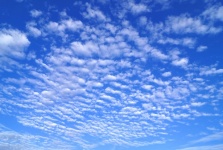 Clouds Sky Blue Cumulus
