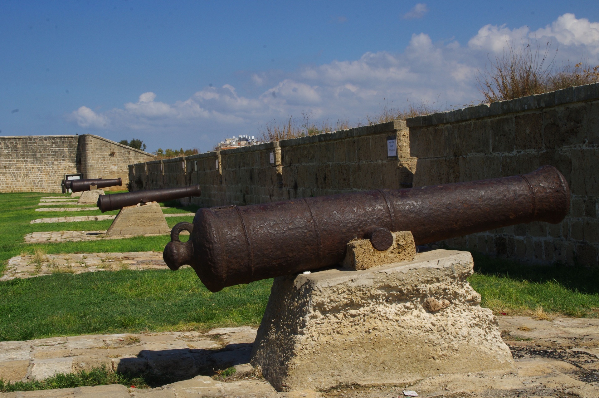 Cannons On Fortifications
