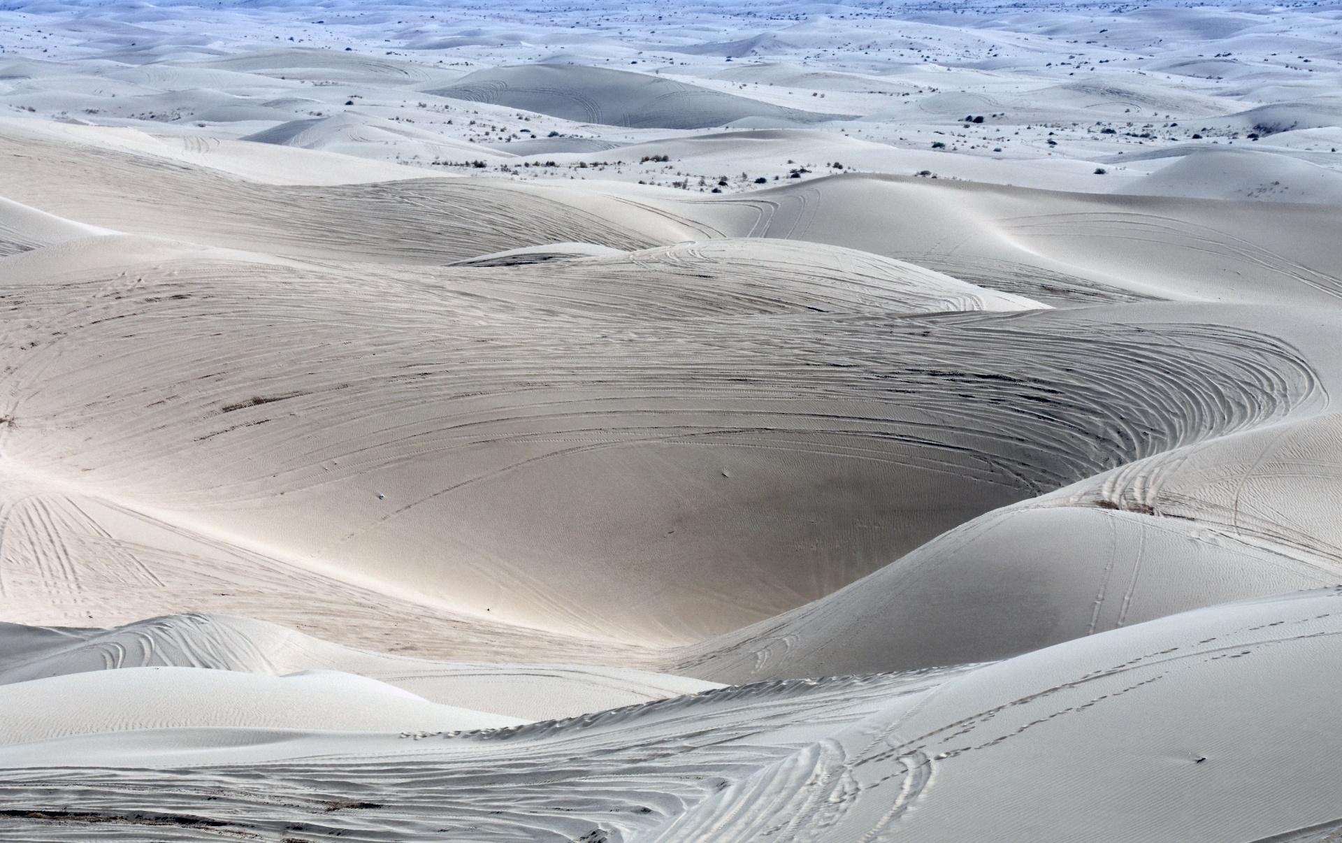 landscape view of the imperial sand dunes