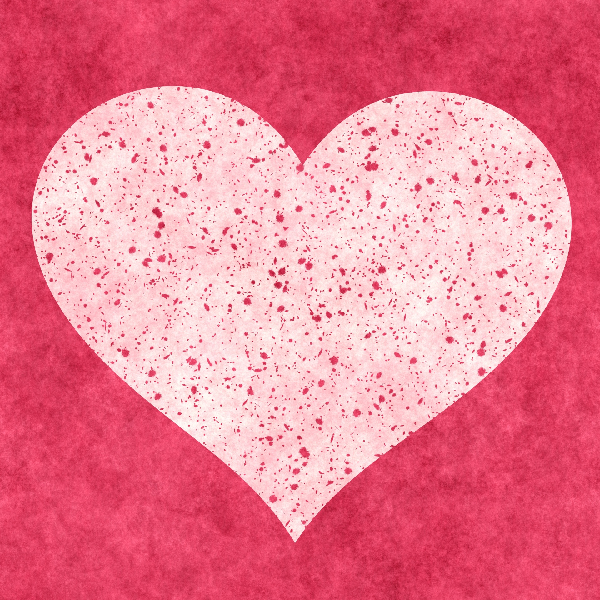 Heart Background Paper Love