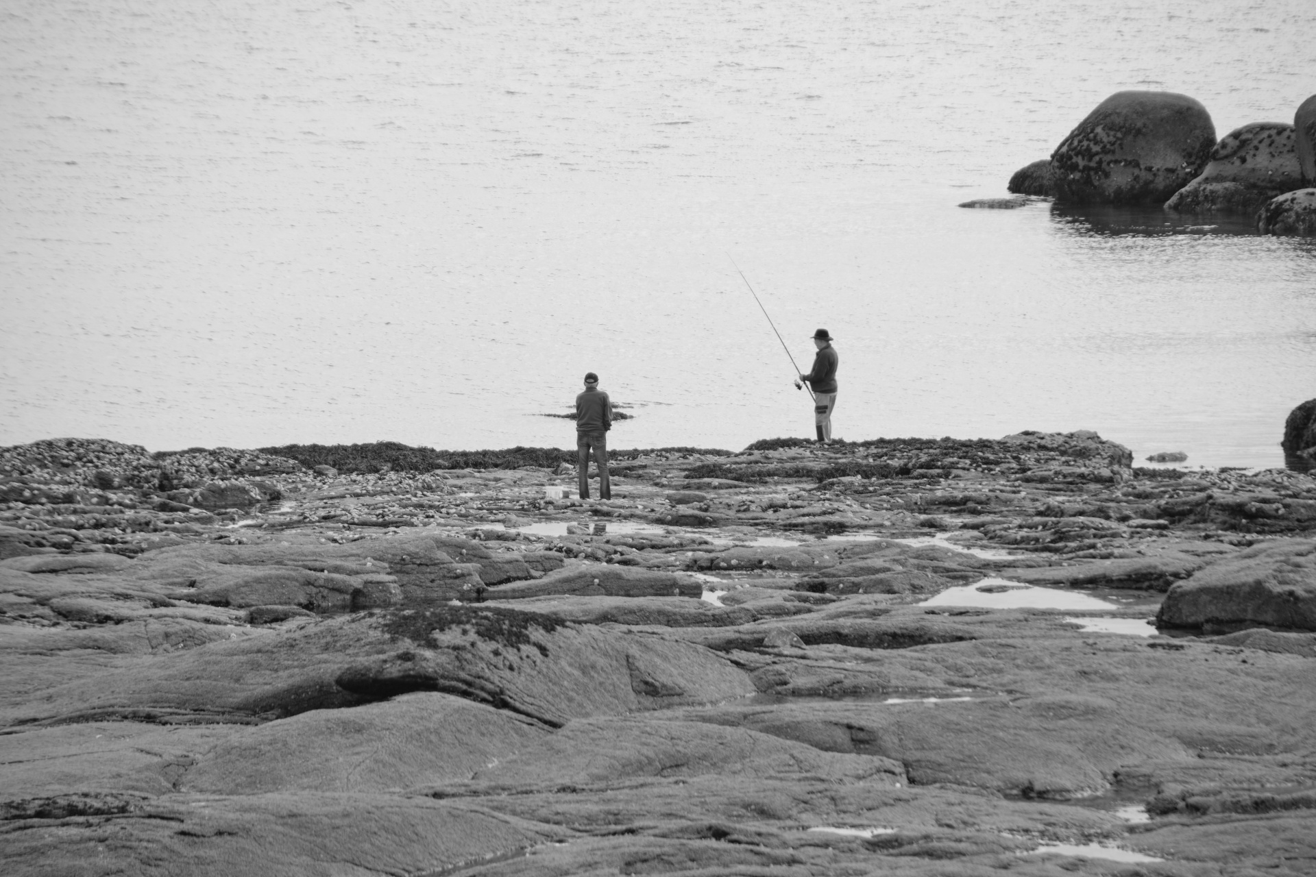 Fishermen By The Sea