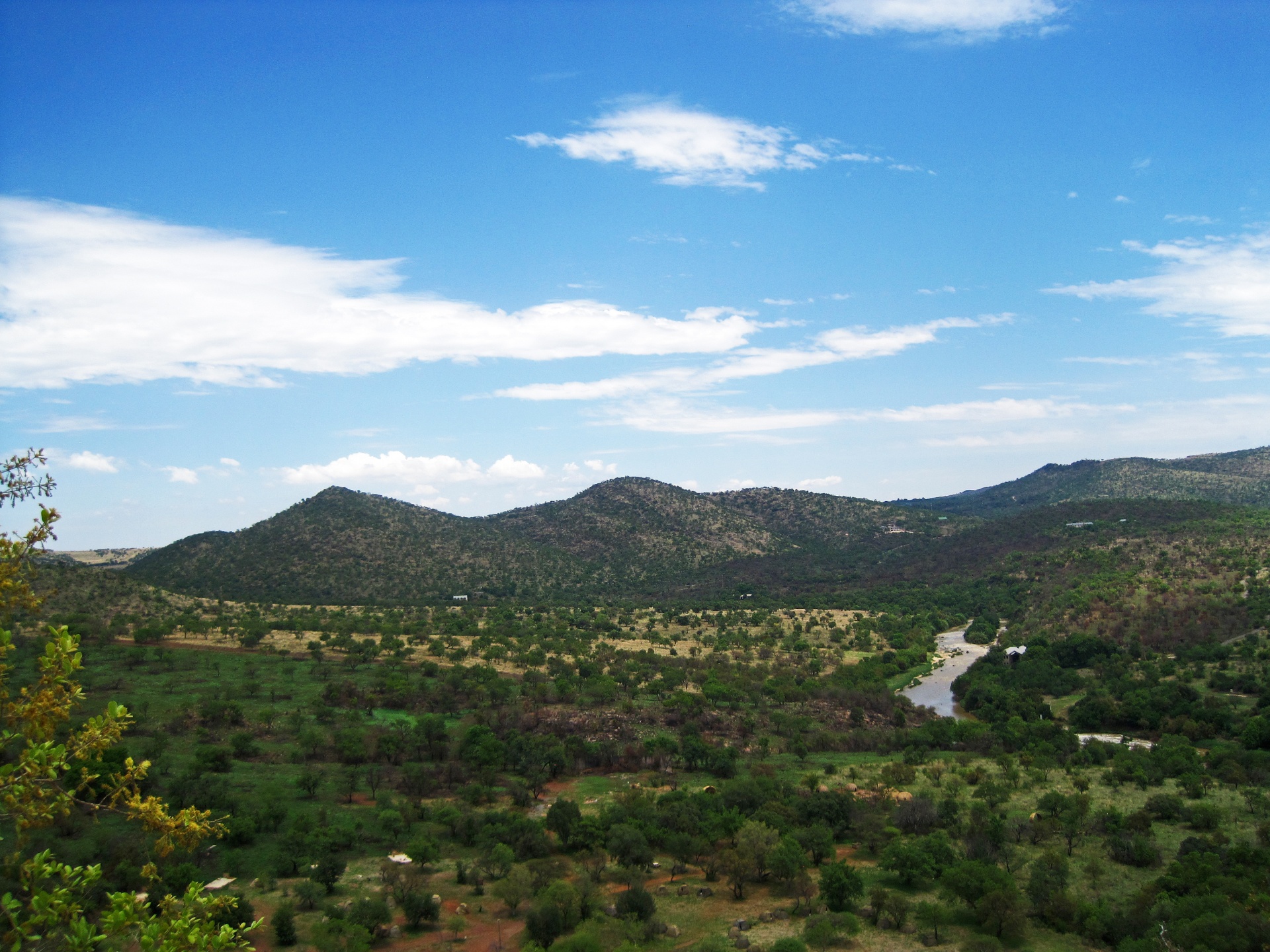 View Of Valley With Crocodile River