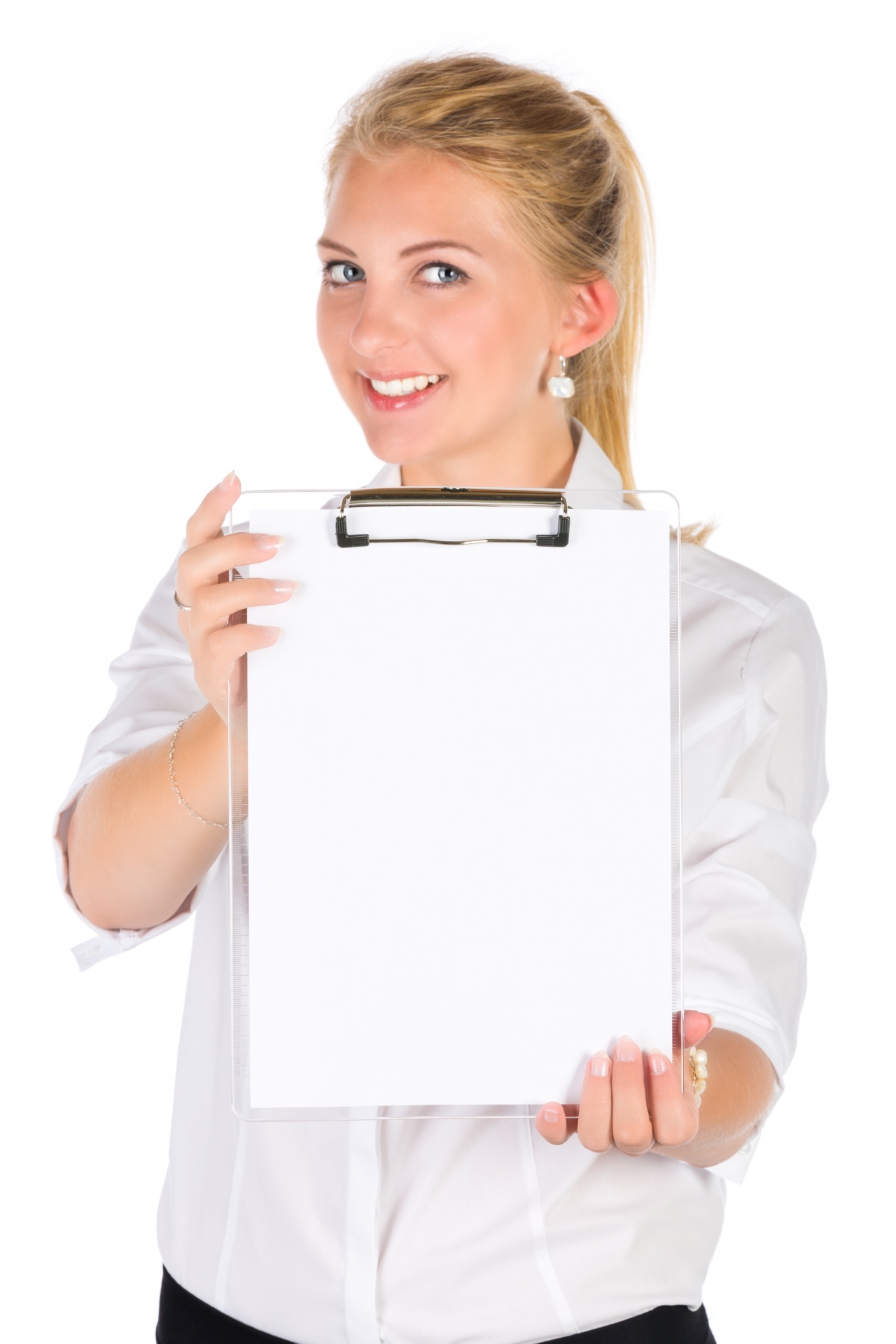 Woman With A Clipboard
