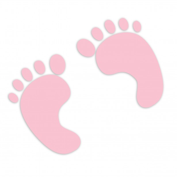 clip art pink baby feet - photo #16