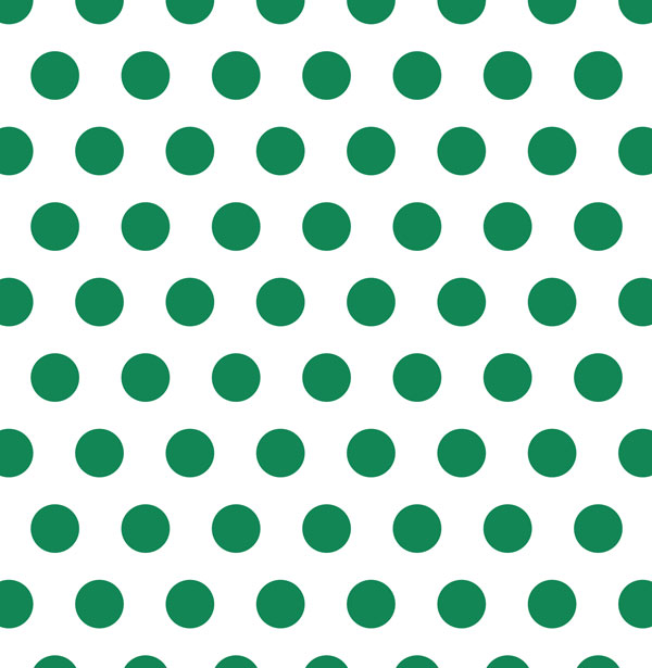 Dark Green Polka Dot 