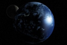 Earth And The Moon 2