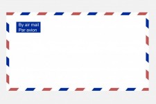 Airmail Envelope Clipart