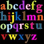 Alphabet Letters Colorful