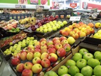 Apples In Supermarket